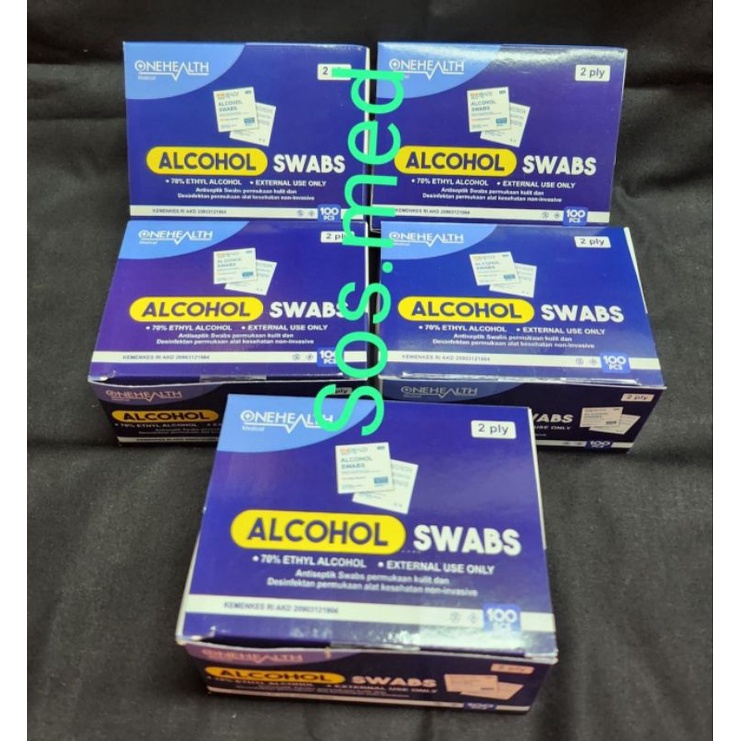 Alkohol Swab / Tissue Alkohol Onehealth