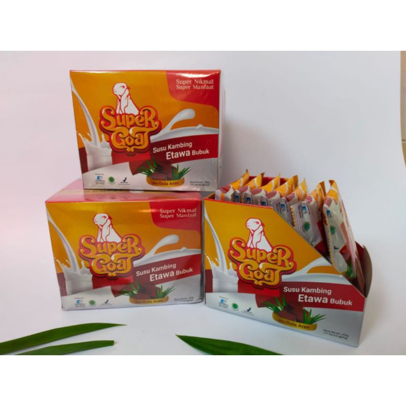 

Susu Kambing Etawa Bubuk SUPERGOAT Gula Aren
