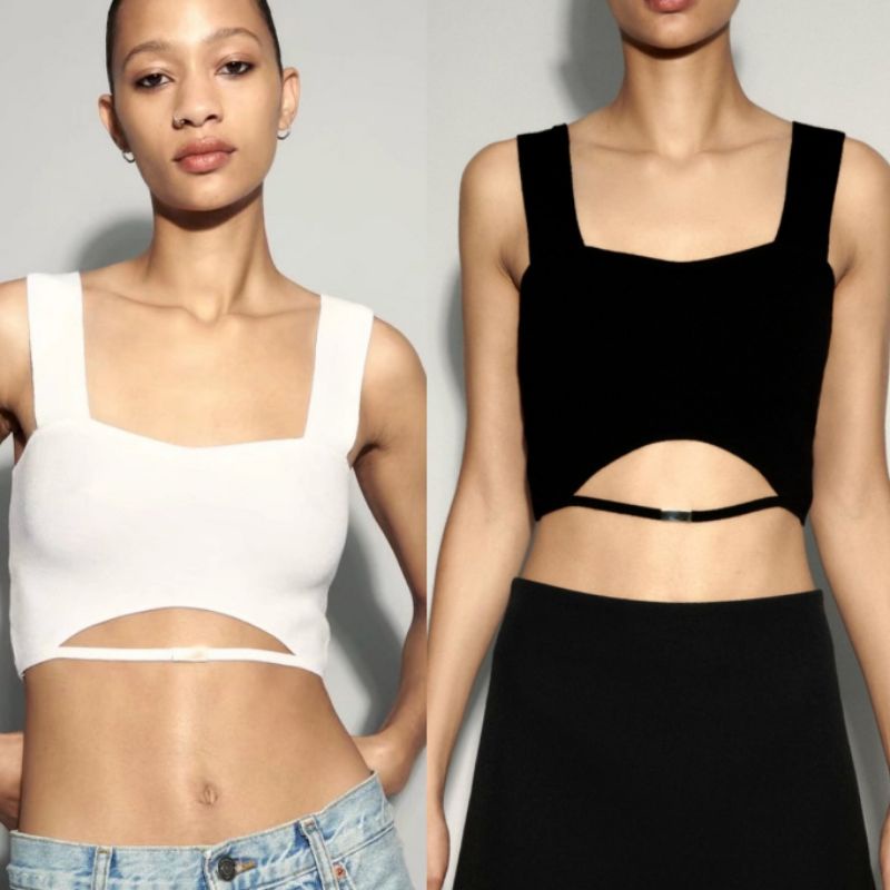 TankTop Rajut Crop 67673 (SALE)