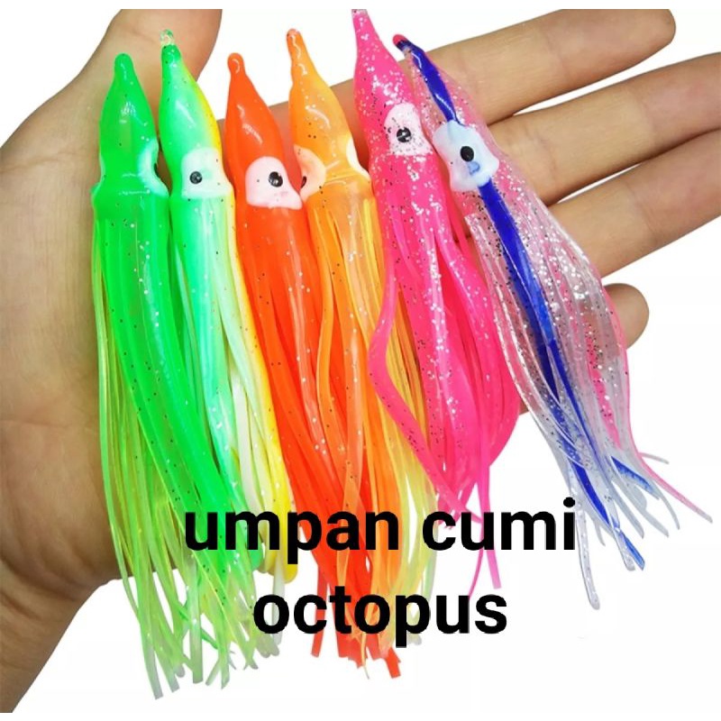 umpan cumi / octopus 8,10,12cm