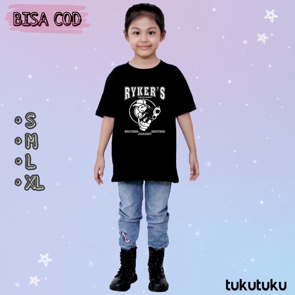 Kaos Anak Band Hardcore Rykers