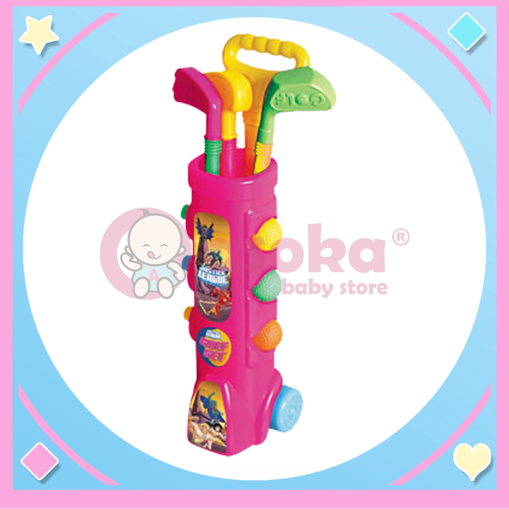 Image Toys Mainan Golf Play Set &quot;S&quot; JL903 Mainan Olahraga Anak ASOKA