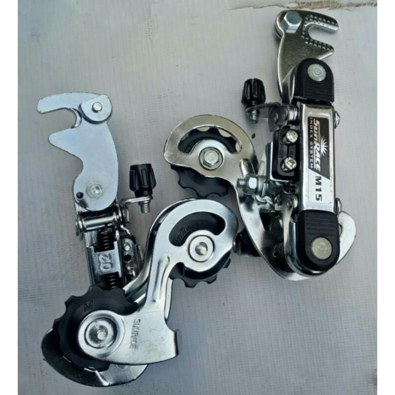 RD SUNRACE 7 SPEED REAR DERAILLEUR SUNRACE M15 SPEED CAPIT SHORT SEPEDA MINION SELLI
