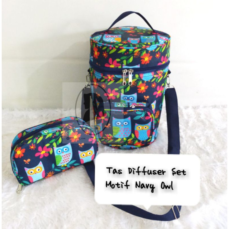 [READY] tas diffuser set young living desertmist dewdrop lantern diamond navyowl