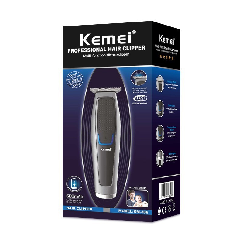 Hair clipper kemei KM 306