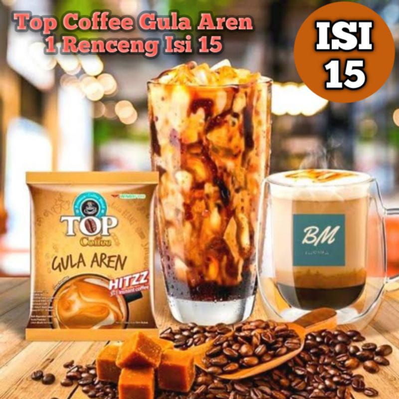 

TOP KOPI GULA AREN 1 Renceng isi 15 sachet