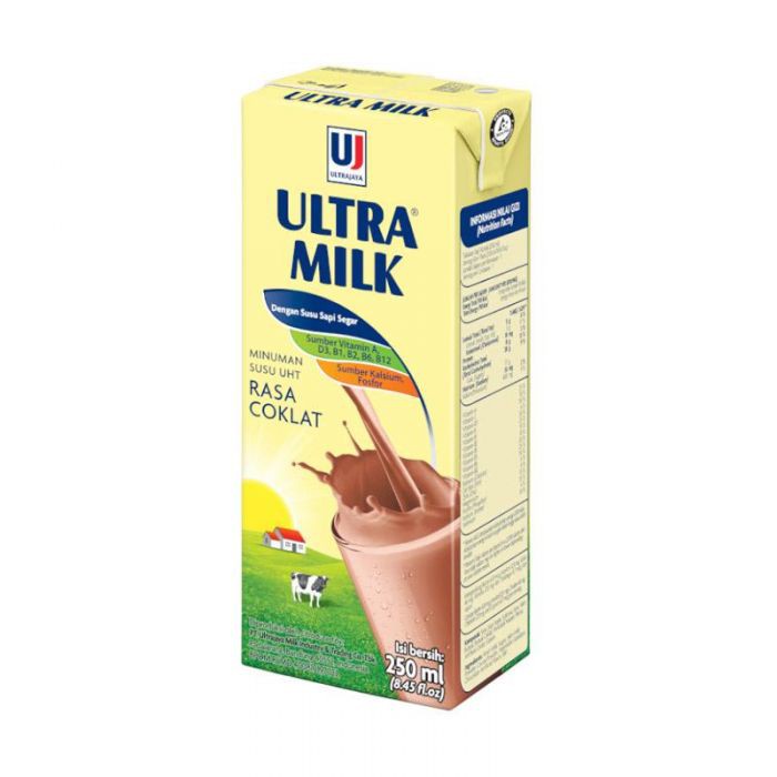 

ULTRA SUSU UHT COKLAT SLIM 250ML