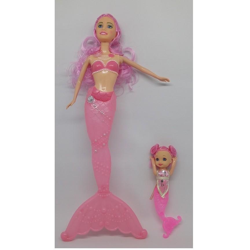 Boneka Putri Duyung & Anaknya (Mermaid)