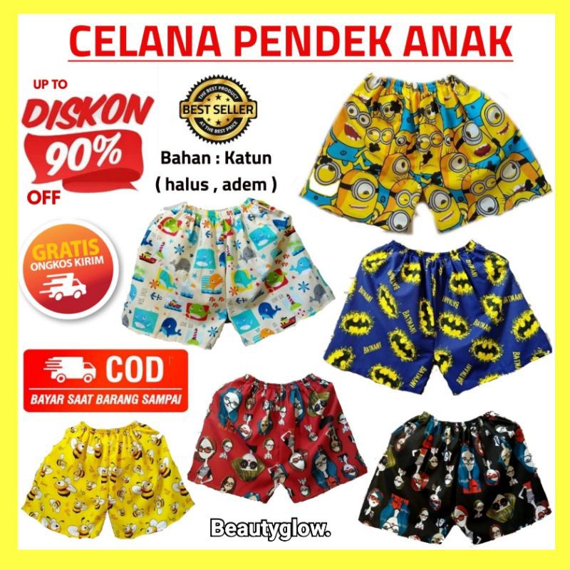 CELANA KOLOR | CELANA MURAH |  CELANA SANTAI / GROSIR CELANA PENDEK BOXER PRIA / WANITA DEWASA