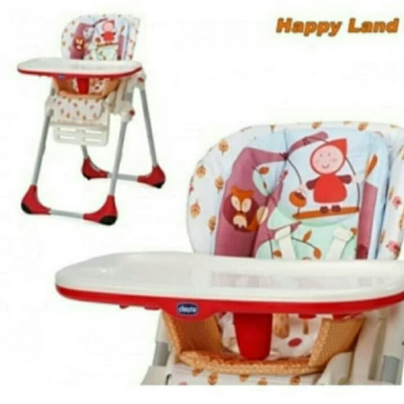 SALE HIGHCHAIR CHICCO POLLY 2IN1 HIGH CHAIR CHICCO KURSI MAKAN BAYI CHICCO POLLY HAPPYLAND
