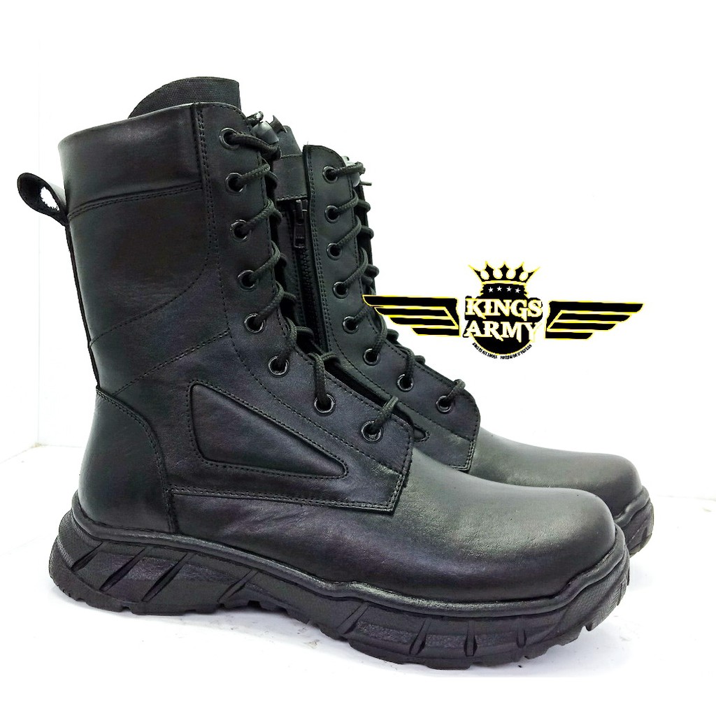 Sepatu PDL Kulit Asli Sapi Merk Kings Army Type KA-021