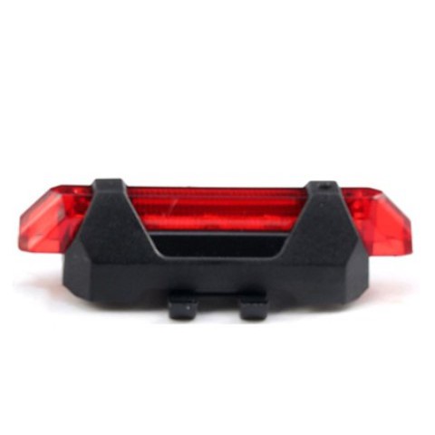 [GOWESYUK] - TaffLED Defensor Lampu Sepeda 5 LED Taillight Rechargeable