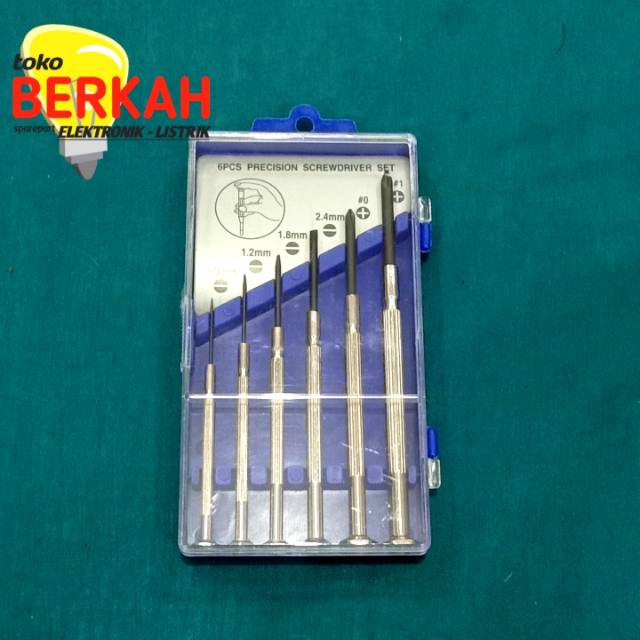 OBENG PRECISION 6SET SCREWDRIVER