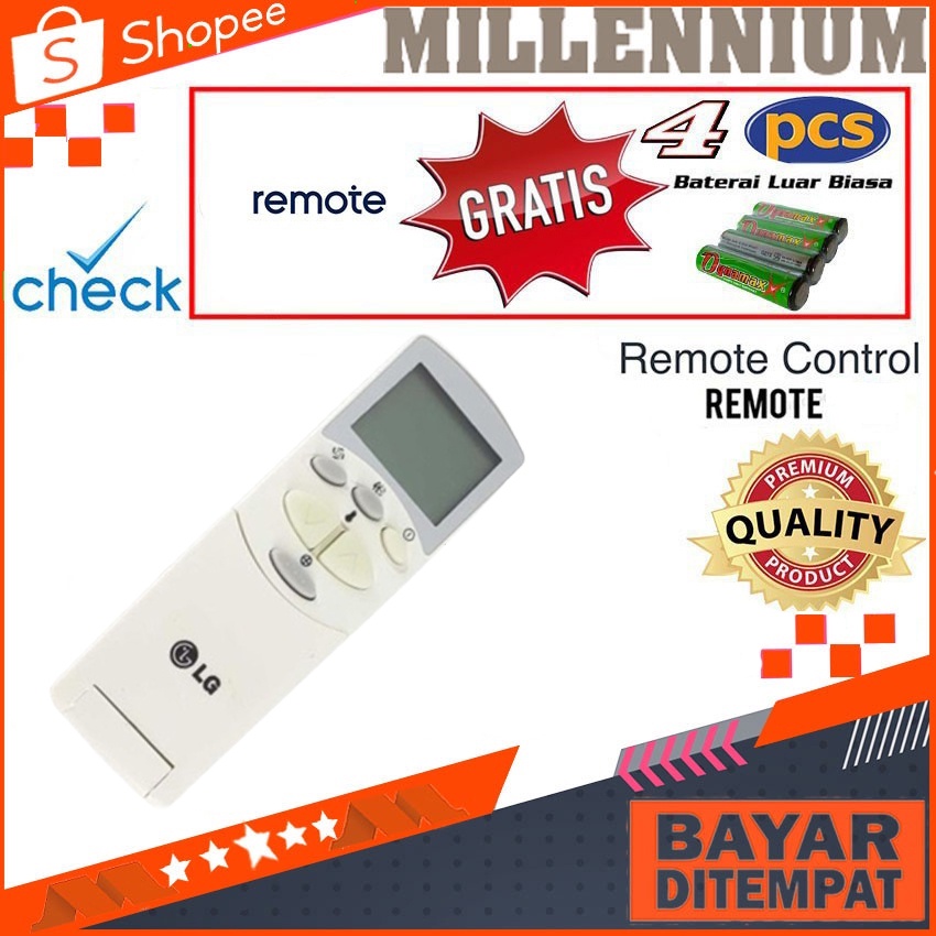Remot Remote AC LG Plasma 6711A20077U LG