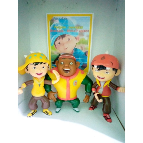 mainan figure boboiboy