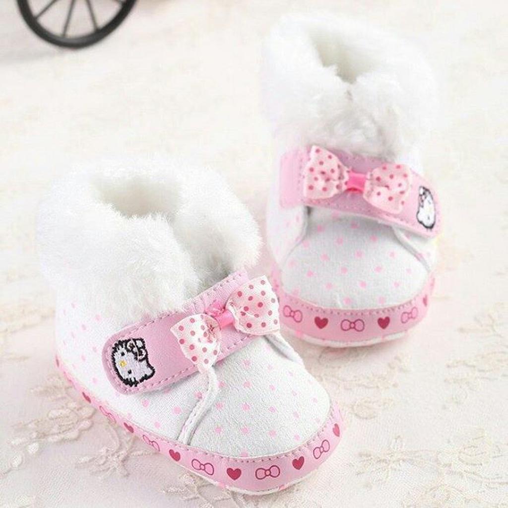 Prewalker Boots Hello Kitty White/ Sepatu Boots Hello Kitty Baby /Sepatu Hello Kityy Sanrio Boot