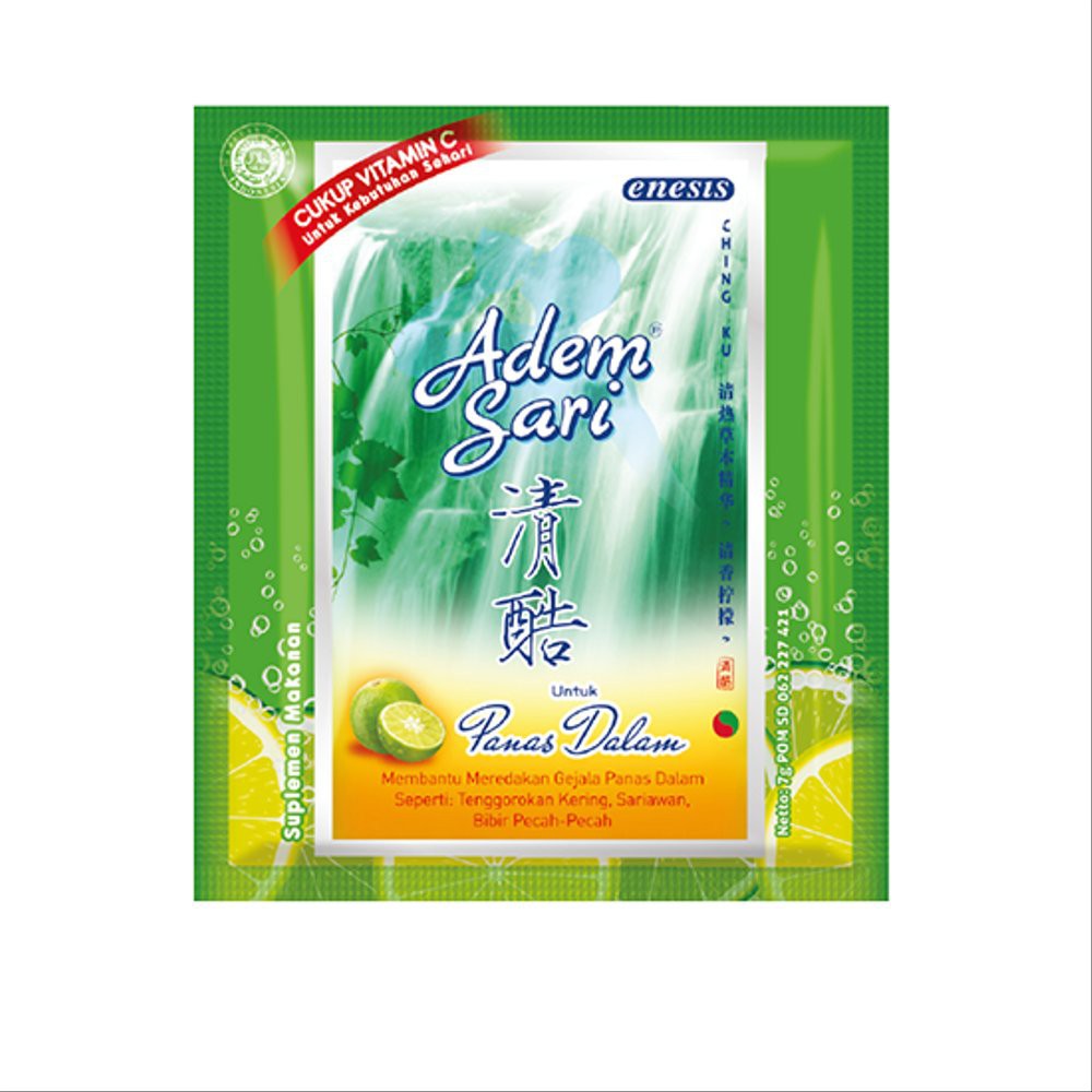 

Adem Sari Minuman Pereda Panas Dalam Kemasan Sachet Sensacools 1 Pack (24 Sachet)