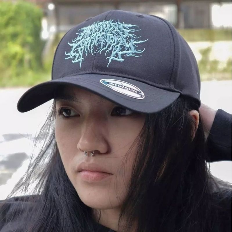 TOPI POLOCAPS BAND APOPTOSIS IDDM SNAPBACK METAL ORIGINAL TOPI PRIA TOPI POLOCAPS TOPI GARASI REBEL 