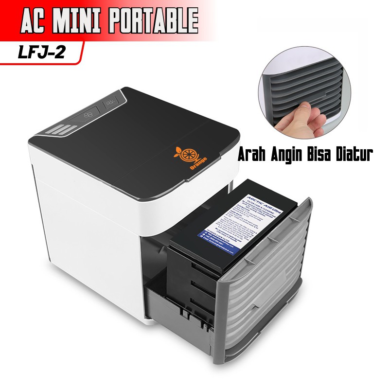 AC Mini AC Portable USB Original import Arctic Air Ultra 2X Cooling Power Air Cooler Pendingin AC Portabel Praktis Hemat Energi Mudah dibawa Kipas Cooler