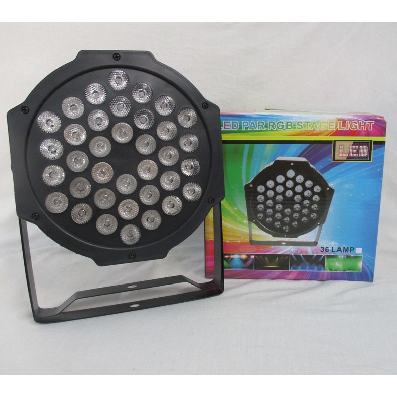 Lampu Sorot Tembak Panggung Led Par Light 36 Lamp RGB Warna Cahaya Disko Disco Lamp LED