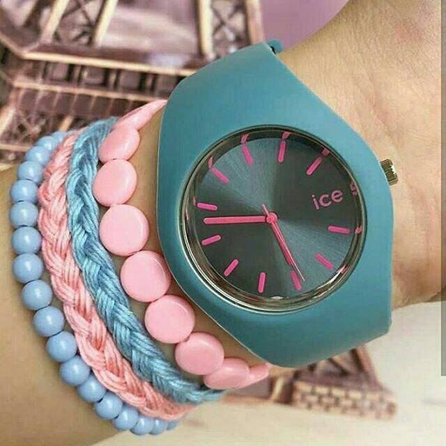 Jam tangan Geneva+ set Gelang