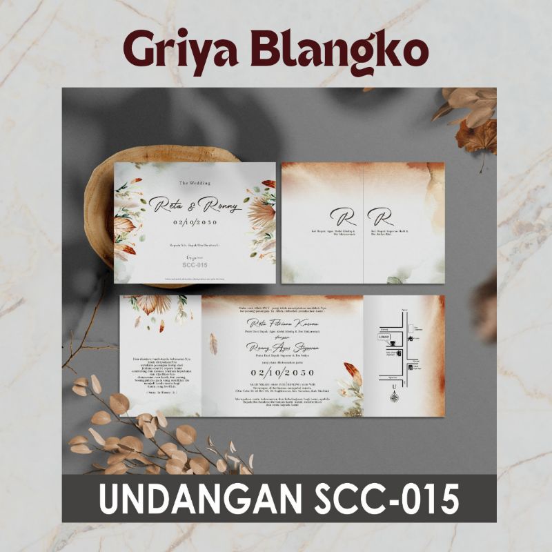Blangko Undangan Griya Blangko SCC-015