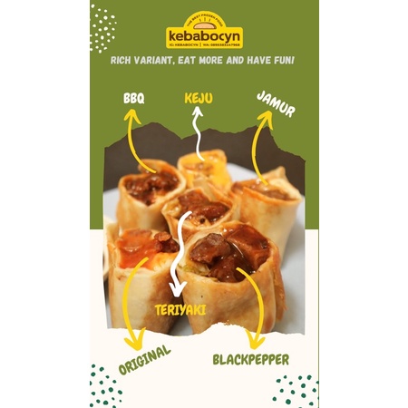 

KEBAB DAGING FROZEN - VARIAN RASA