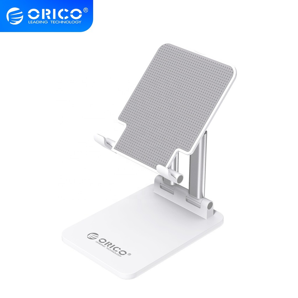 Phone holder stand Orico aluminum adjustable anti slip foldable for tablet ipad cct6 - Dudukan hp cct-6