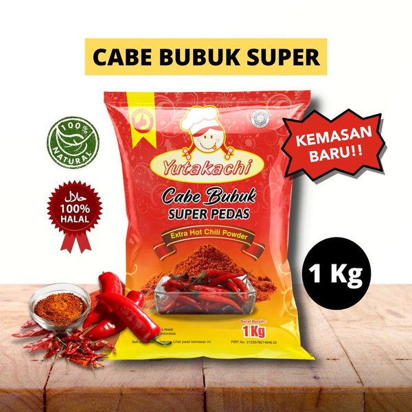 

yutakachi cabe bubuk super pedas