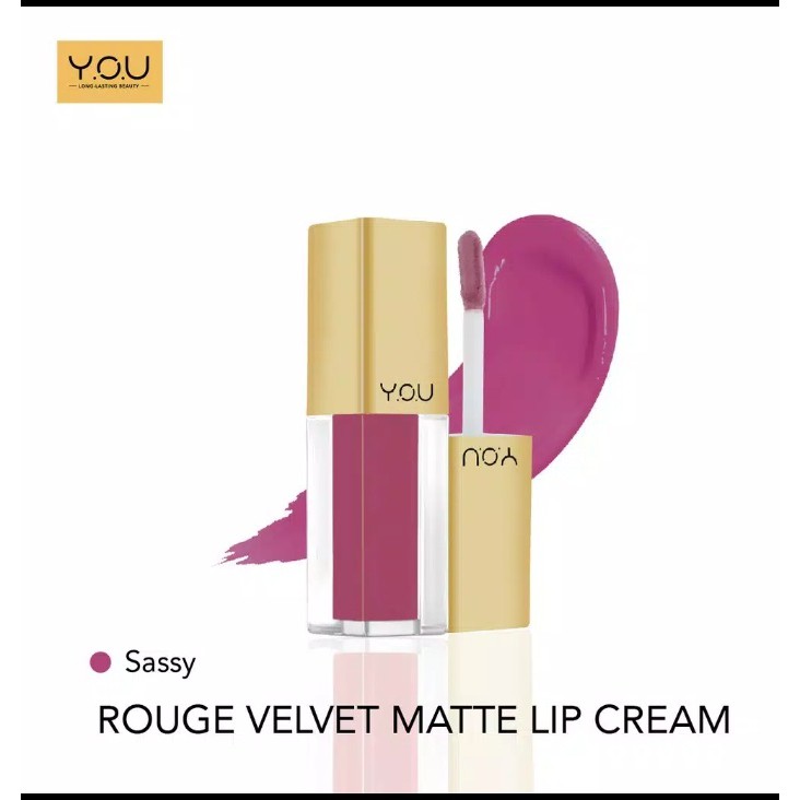 Y.O.U You Rouge Velvet Matte Lip Cream