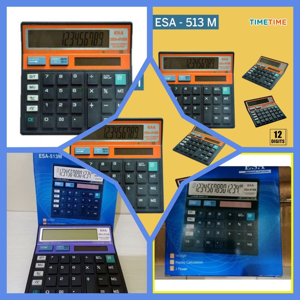 

KALKULATOR ALAT HITUNG ESA 513 M