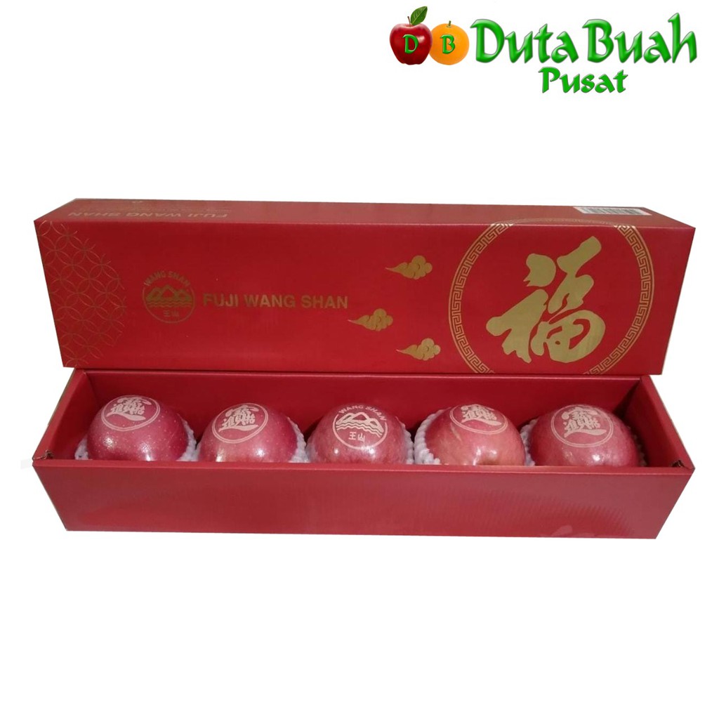 DUTA BUAH Gift Apel Fuji Whangsan Tato 5s (/box)