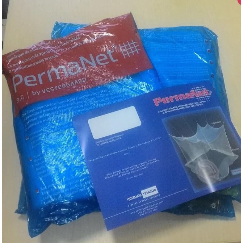 Permanet 2.0 kelambu anti nyamuk Malaria ukuran M