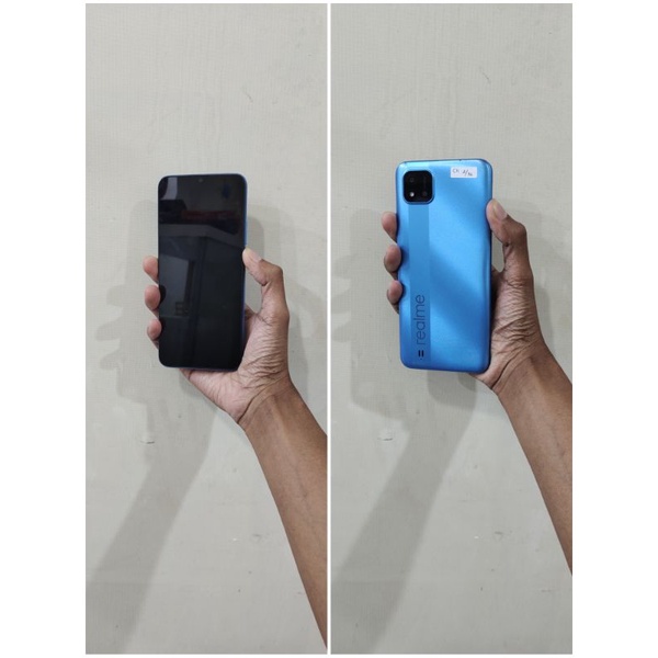 realme c11 ram 2 32gb second fullset original