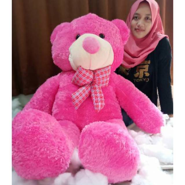 Boneka Beruang Teddy bear 1,2m SNI ORI
