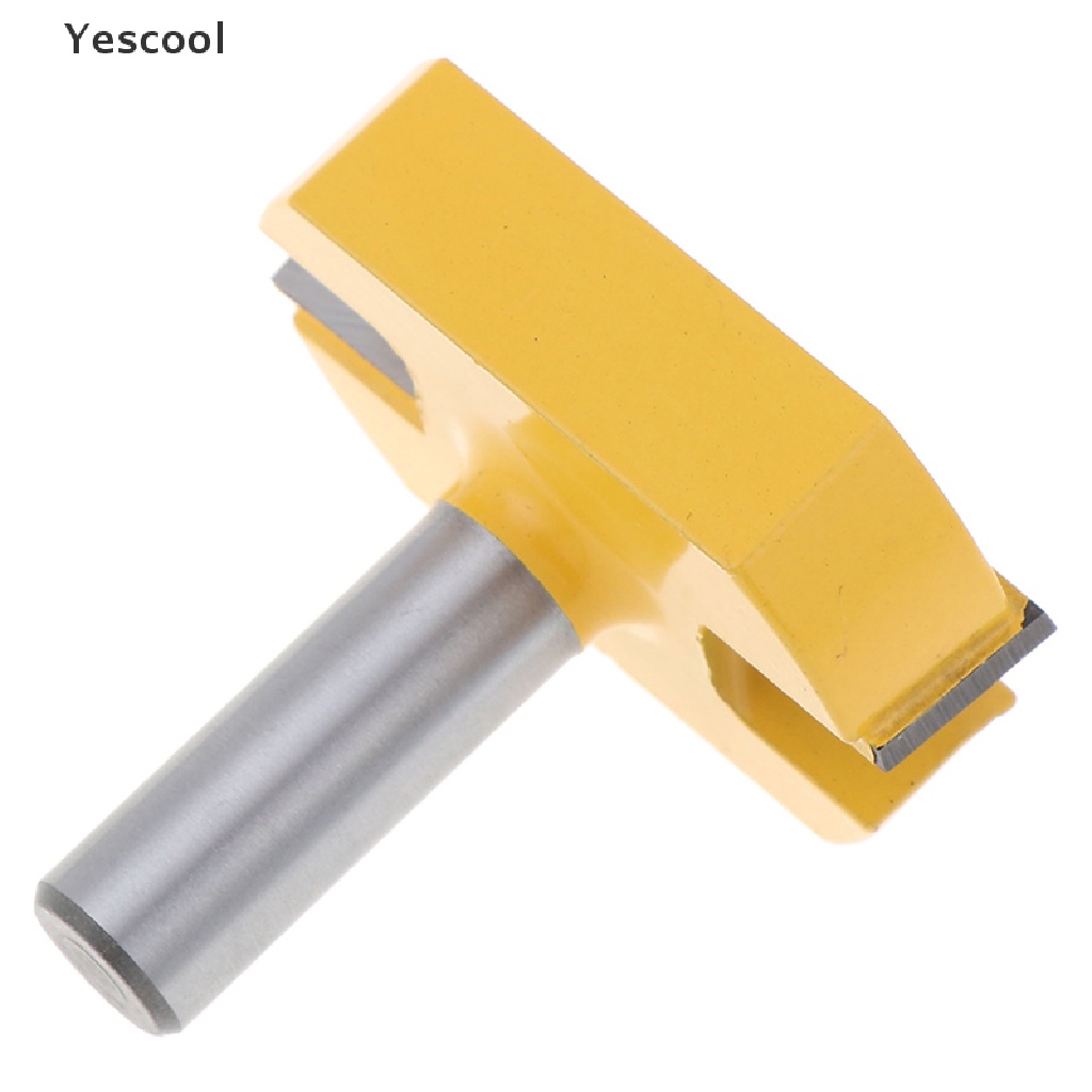 Yescool Mata Profil Shank 1 / 2 &quot;2-1 / 4&quot; Untuk Membersihkan Bagian Bawah Kayu