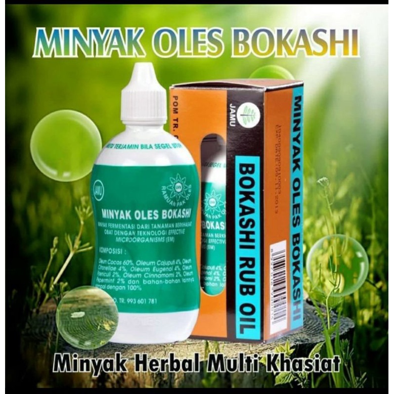 Minyak oles bokasi 35ml minyak herbal minyak murah bokashi minyak grosir kesehatan tradisional