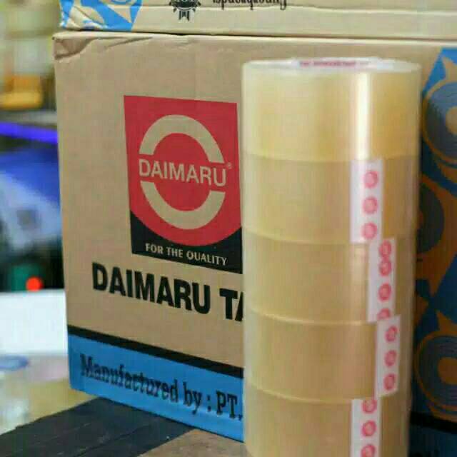 

Lakban Merek Daimaru OPP Bening & Coklat Merk Daimaru (Super Quality)