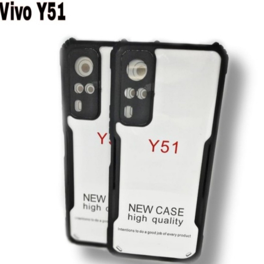 CASE SHOCKPROOF VIVO Y27 4G Y27 5G Y36 5G Y02 Y02T V21 4G V21 5G Y51 Y12S Y12S 2021 V20 SE V20 Y20 Y20S Y20 2021 Y20s G CASE SOFT CLEAR IPAKY BENING, HARDCASE TRANSPARAN CASING COVER PELINDUNG KAMERA FUZE Y20 S G