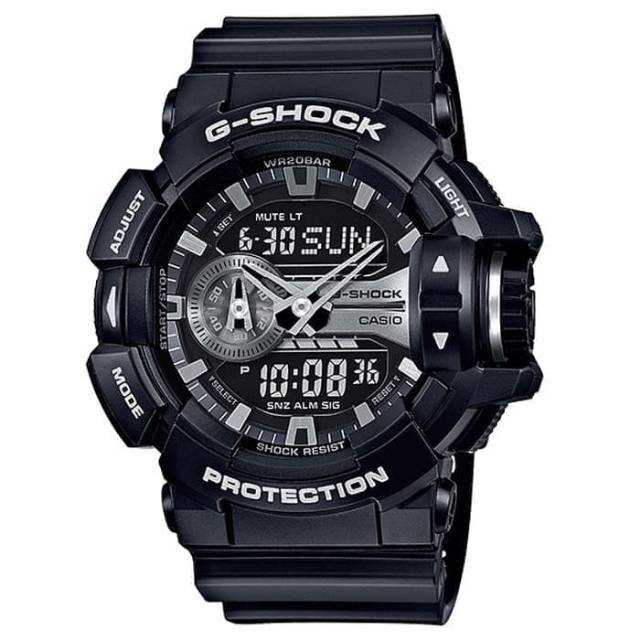 CASIO G-SHOCK GA-400GB-1ADR / GSHOCK GA400GB-1A ORIGINAL & GARANSI