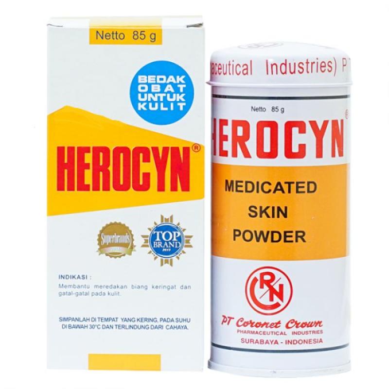 Herocyn Bedak Obat Untuk Kulit / BEDAK KULIT GATAL / HEROCYN DEWASA / HEROCYN BABY