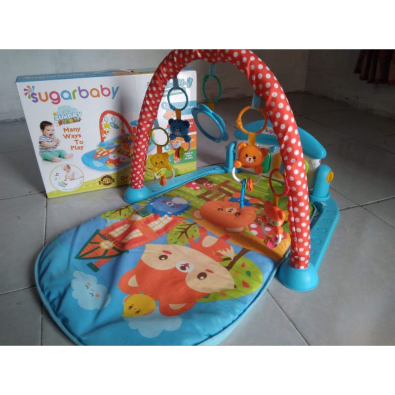 (Sold) Preloved Play Gym Sugar Baby