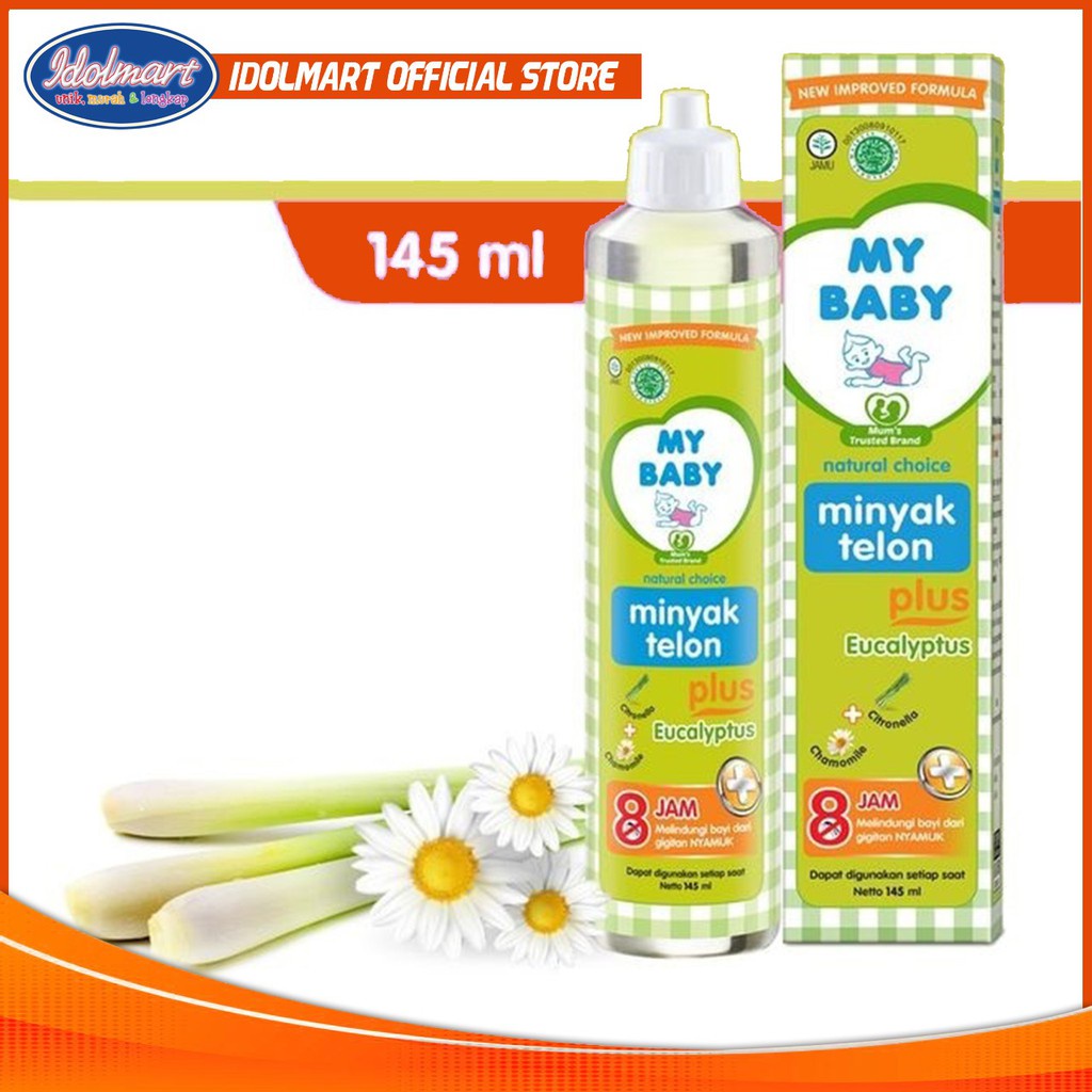 IDOLMART My Baby Minyak Telon Plus 60ml dan 145ml Idolmart Surabaya