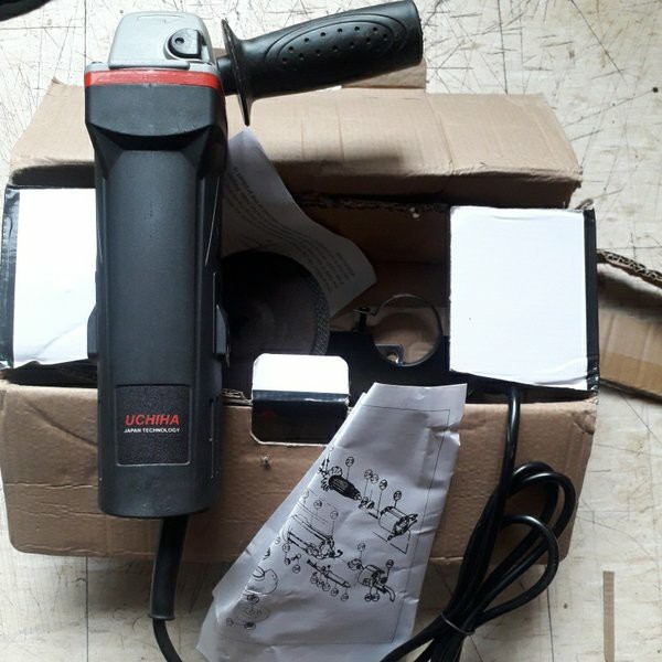 Promo Mesin Gerinda 4inch 400w Hyuga Angle Gurinda Impor Full Bonus