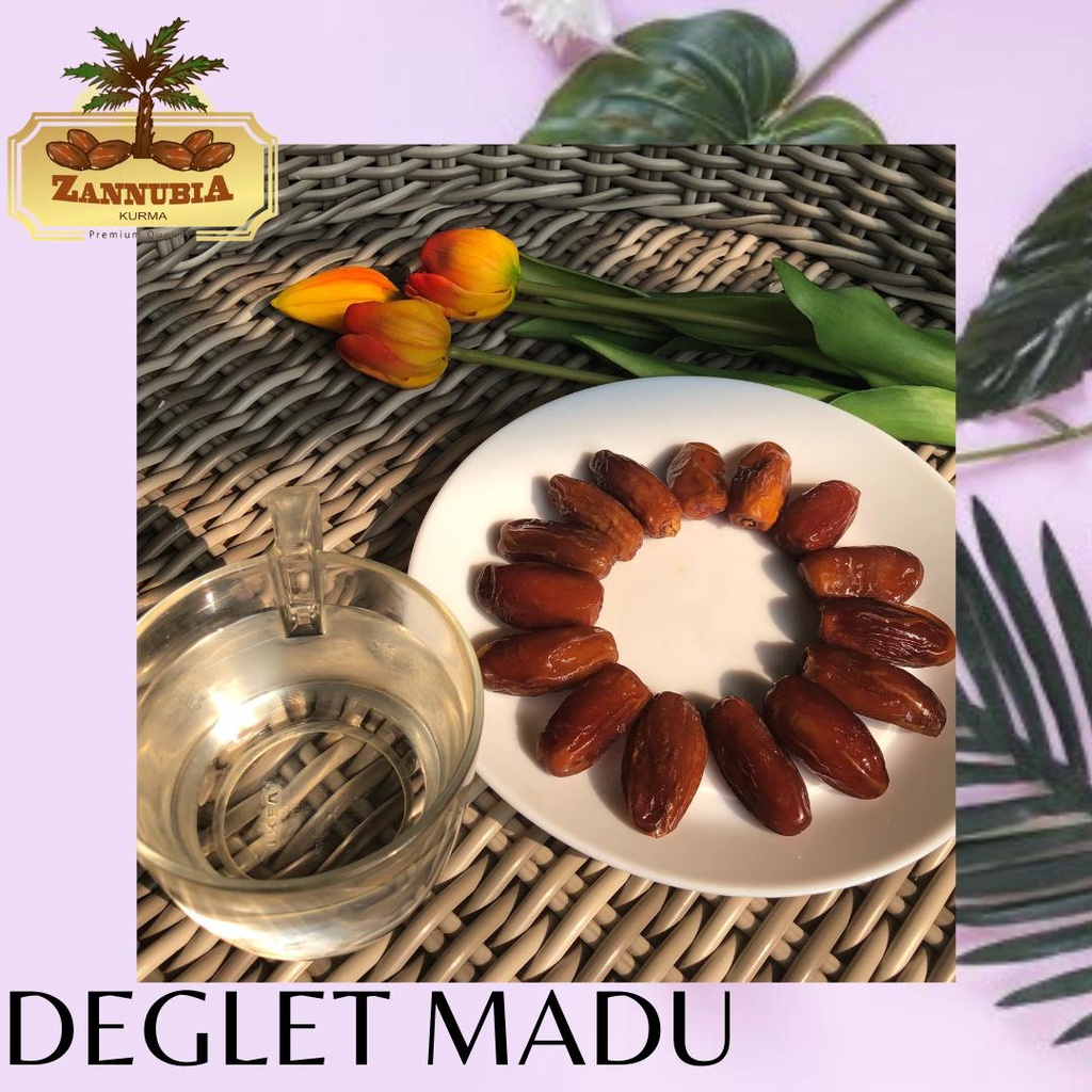 

KURMA DEGLET 1KG ZANNUBIA KURMA - BERMANFAAT HALAL FOOD SEHAT NIKMAT BERGIZI