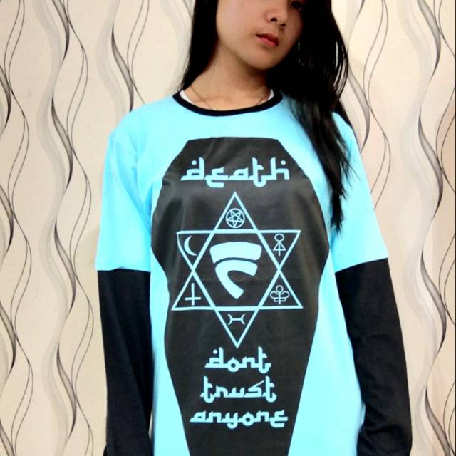Grosir Kaos distro longsleeve friday killer cewek/cowok