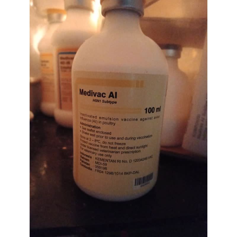 vaksin ayam / pencegah aratan / vaksin flu burung / vaksin ai