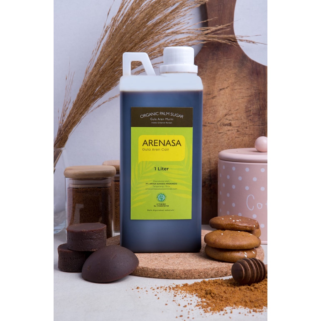 

Gula Aren ARENASA Cair Ukuran 1Liter