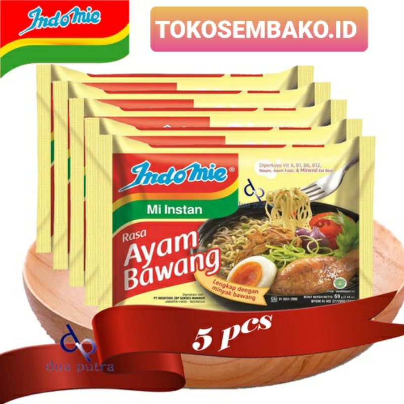 

Indomie Ayam Bawang 5 Pcs