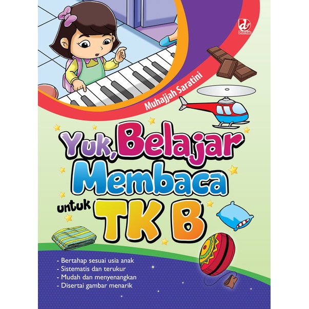 Buku Yuk, Belajar Membaca untuk TK B - DIVA Press